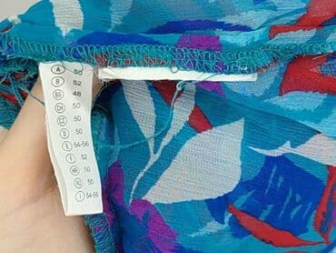 marynarka damska w jodełkę: Yessica, Bluzka damska, rozmiar 5XL — 6