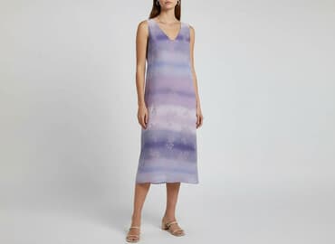 sukienka liliowa na wesele: Ombre, Sukienka damska, rozmiar M — 5