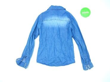 kurtka futerko pepco: Shirt 10 years, condition - Very good, pattern - Monochromatic, color - Blue — 3