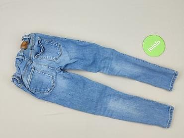 kurtka 140: Spodnie jeansowe, Zara, 7 lat, 122, stan - Bardzo dobry — 3