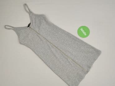 jakie buty do srebrnej sukienki: Bershka, Сукня жіноча, розмір S — 2