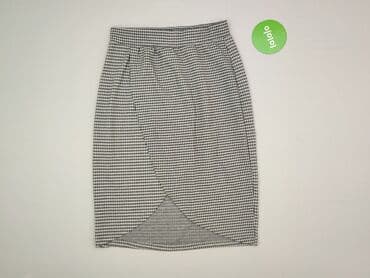 rozkloszowane spódnice w kratę mohito: SZACHOWNICA, Women`s skirt, size XL (EU 42) — 2