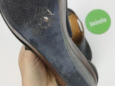 sandaly na koturnie w ccc: Wojas, Sandały damskie, rozmiar 40 — 5