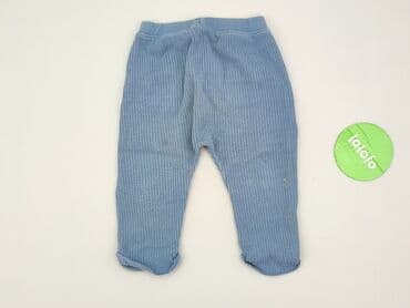 czapka zimowa wiązana dla niemowlaka: Baby material trousers, 9-12 months, 74-80 cm, 5.10.15, condition - Very good — 3