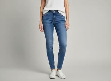 spodnie jeansowe damskie hm: H&M, Jeansy damskie, rozmiar 2XS — 7