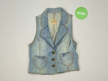 kamizelka jeansowa damska długa: Kamizelka damska, rozmiar M — 2