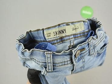 spodnie mom jeans pull and bear: Spodnie jeansowe, DenimCo, 4-5 lat, 110, stan - Bardzo dobry — 4