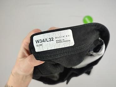 bluzy cmp: Denim Co, Jeansy dla mężczyzn, rozmiar L — 4