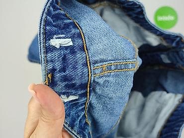 custom jeansy: Zara, Szorty damskie, rozmiar L — 4