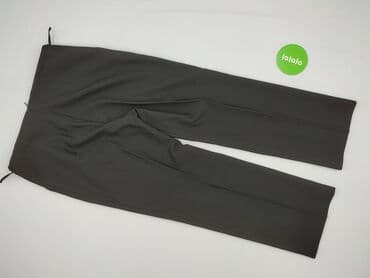 długie spodnie damskie dla wysokich: Spodnie materiałowe damskie, rozmiar XL — 3