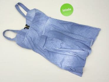 sukienki dżinsowe dla puszystych: Sukienka damska, rozmiar S — 3