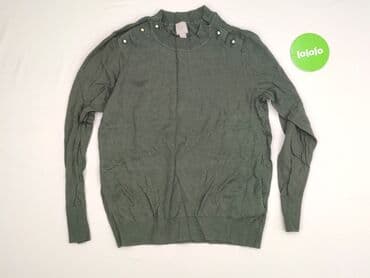 sweter w paski h: H&M, Women`s sweater, size L (EU 40) — 2