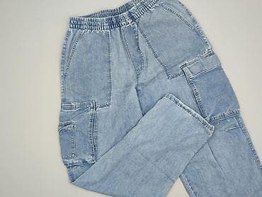 t shirt basic hm: Spodnie jeansowe, H&M, 16 lat, 170, stan - Bardzo dobry — 1