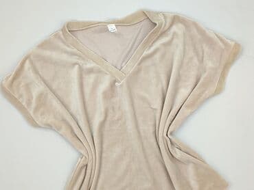 bluzki welurowa damskie: Bluzka damska, rozmiar L — 1