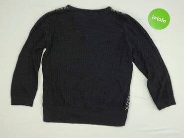 sukienka w geometryczne wzory h: Women`s knitwear, size S (EU 36) — 3