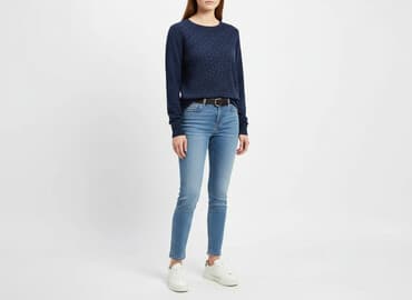 c a kurtka puchowa damska: JIAHAODI, Sweter damski, rozmiar S — 6