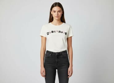 sinsay t shirty damskie: Sinsay, T-shirt damski, rozmiar S — 6