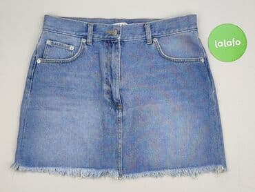 spódniczka dżinsowe z wysokim stanem: Spódnica damska, rozmiar L — 2