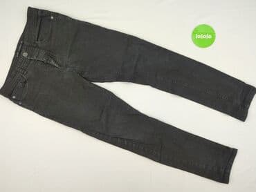 czarne jeansy męskie reserved: Jeansy dla mężczyzn, rozmiar M — 2
