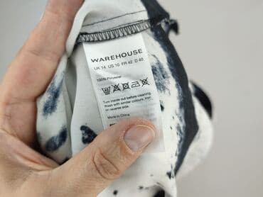 bluzki koszulowe czarne: Warehouse, Bluzka damska, rozmiar L — 5