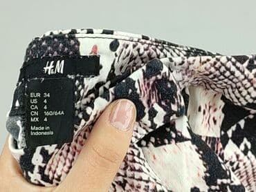 zara rozowe spodnico spodenki: H&M, Szorty damskie, rozmiar XS — 4