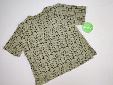 bluzki z krótkim rękawem plus size: Bluzka damska, rozmiar 4XL — 4