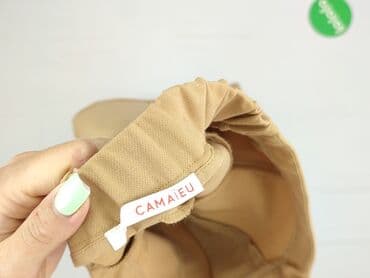 Women: CAMAIEU, Material trousers for women, size S (EU 36) — 4