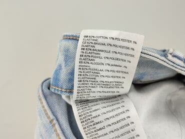 biale jeansy: H&M Divided, Jeansy damskie, M — 5