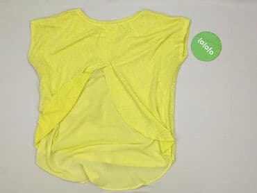 żółte bluzki z krótkim rękawem: Gina Tricot, Bluzka damska, rozmiar S — 3
