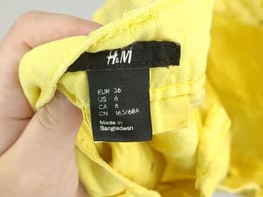 szorty w cytryny hm: H&M, Szorty damskie, rozmiar S — 4