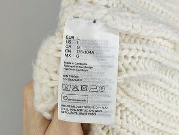 top sweterkowy h: H&M, Sweter damski, rozmiar L — 5