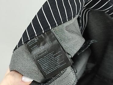 spodnie dril: H&M, Spodnie materiałowe damskie, rozmiar L — 5