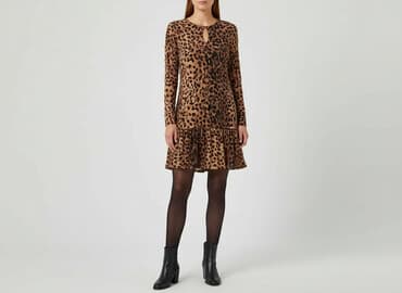 sukienka w panterkę, mohito: Vero Moda, Sukienka damska, rozmiar S — 6