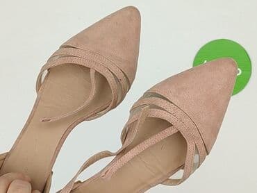 biale sandały deezee: Sandals 38, Used — 4