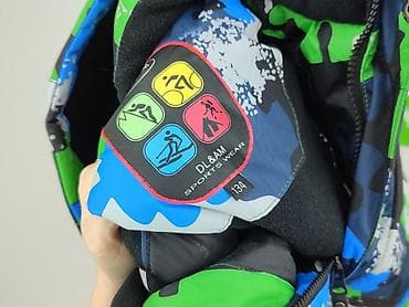 kid backpack: Kurtka zimowa, 9 lat, 128-134 cm, stan - Idealny — 4