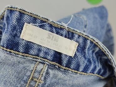 spodnie jeansy z wysokim stanem: Jeansy damskie, rozmiar S — 4