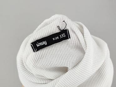 biale leginsy: Sinsay, Golf damski, rozmiar 2XS — 4