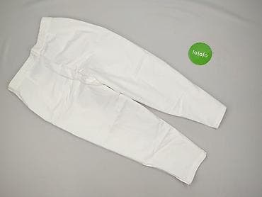 straight jeans: Spodnie materiałowe damskie, rozmiar S — 3