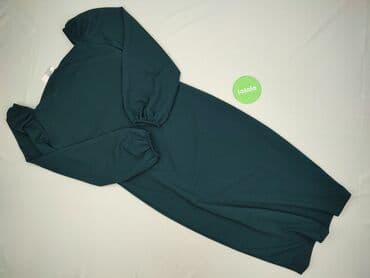 sukienki midi butelkowa zieleń: Pakuten, Sukienka damska, rozmiar S — 4