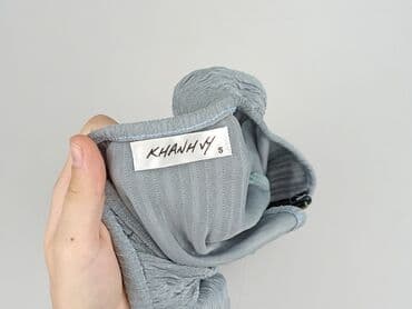 koszulka z długim rękawem w paski: T-shirt damski, rozmiar S — 4