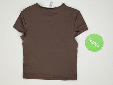 brązowy t shirt damski hm: H&M Divided, T-shirt damski, rozmiar XS — 3