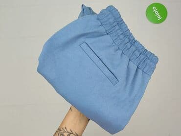 joggery bawełniane damskie: Ichi, Spodnie materiałowe damskie, rozmiar L — 6