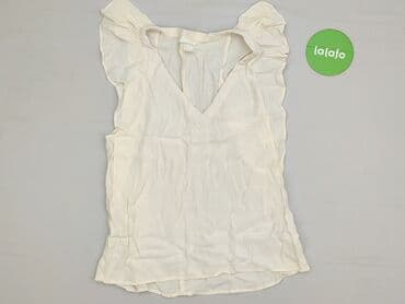 fioletowa marynarka h m: H&M, Bluzka damska, S — 2