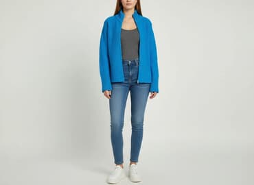 c a kurtka puchowa damska: Kardigan damski, rozmiar M — 7