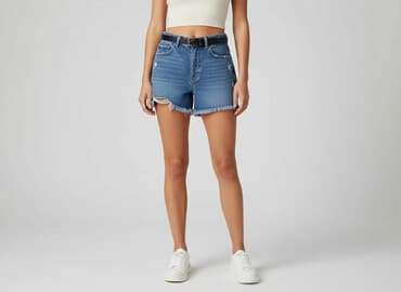 sinsay krótkie spodenki: Sinsay, Szorty damskie, rozmiar XS — 6