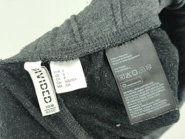 hm krótkie spodenki czarne: H&M, Szorty damskie, rozmiar S — 4