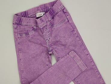 rajstopy czarne z wzorami: Jeans, KappAhl, 4-5 years, 110, condition - Perfect — 1