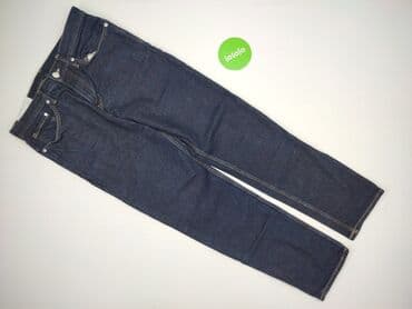 woskowane spodnie z wysokim stanem h m: H&M, Jeansy dla mężczyzn, rozmiar L — 2