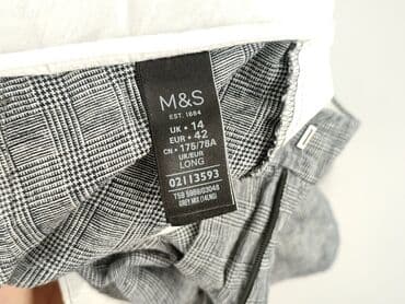 garnitury damskie xl: Marks & Spencer, Spodnie materiałowe damskie, rozmiar XL — 5