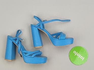 sandałki czerwone: Sandały damskie, rozmiar 35 — 2